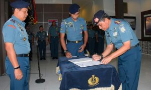 Danlantamal IV Pimpin Upacara Penyerahan Jabatan Wadan Lantamal IV