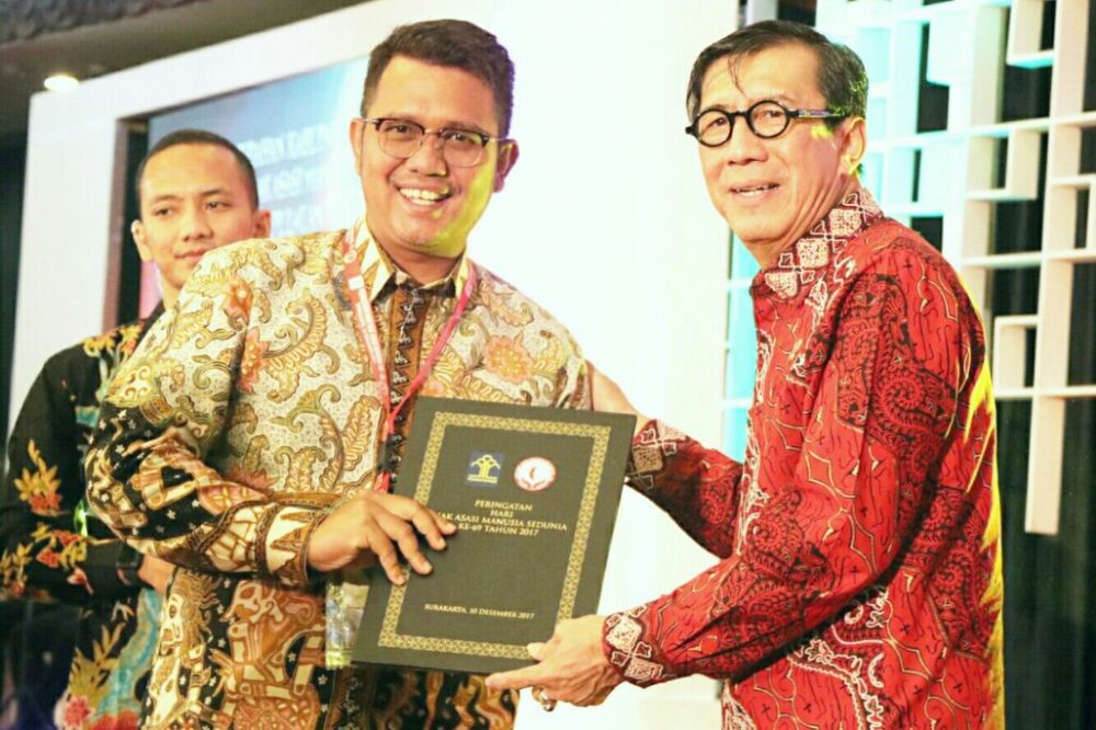 Penghargaan Peduli HAM Tahun 2017 Kembali Diraih Kabupaten Bintan