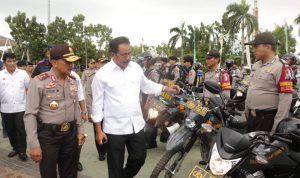 Gubernur Kepri Hadiri Apel Gelar Pasukan Ops Lilin Seligi Tahun 2017