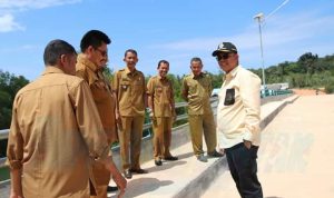Bupati Bintan : Jembatan Belak, Penaga Sudah Bisa Digunakan