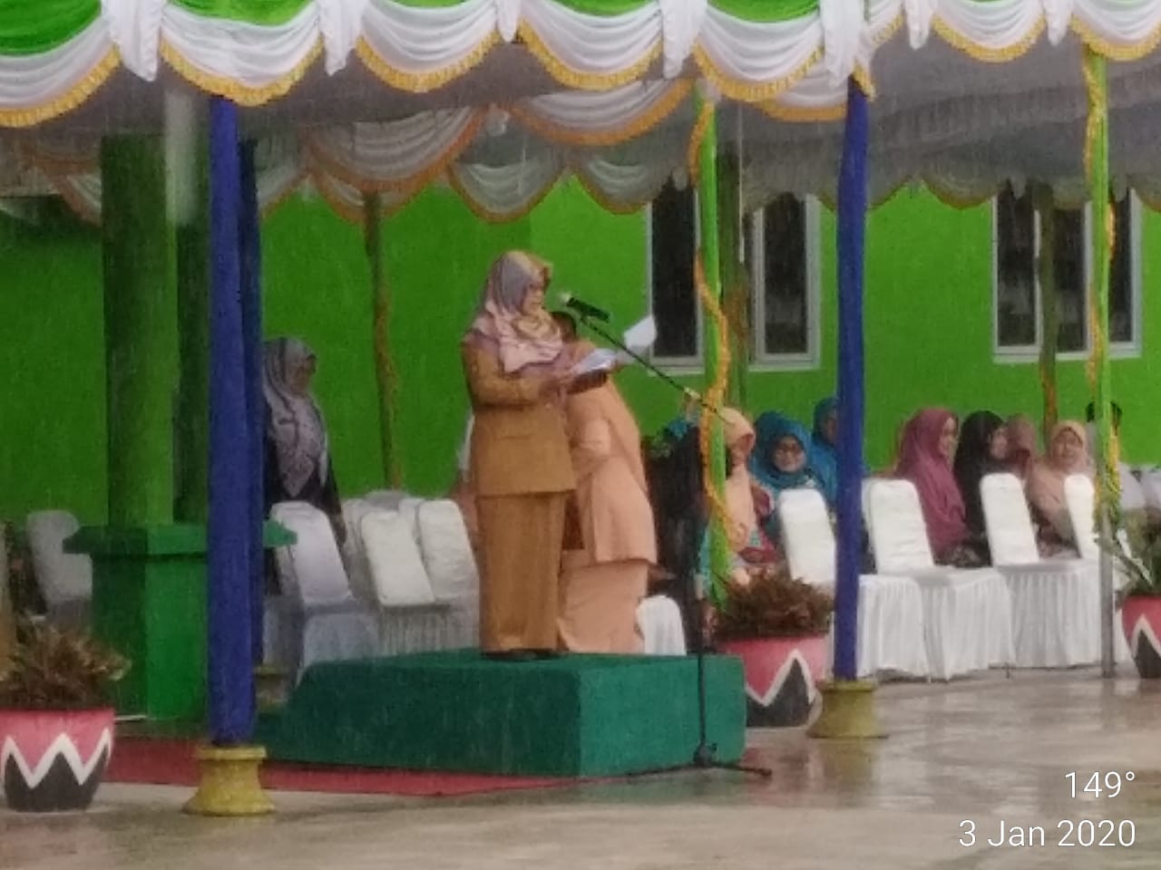 Wabup Ngesti Pimpin Upacara Peringatan HAB, Kemenag RI Ke-74