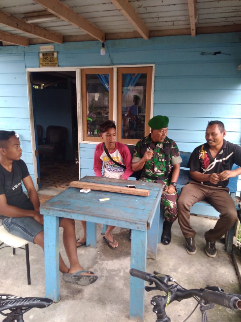 Lagi, Sertu Suhono Komsos Bersama Warga Binaan