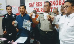 Polres Tanjungpinang Rilis Pengungkapan Tindak Pidana Narkotika
