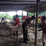 Sertu Suhono : Mari Kita Jaga Budaya Gotong Royong Sertu Suhono : Mari Kita Jaga Budaya Gotong Royong
