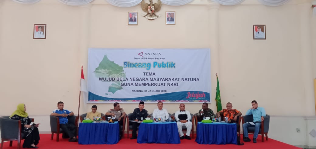 Danramil 01/Ranai, Turut Jadi Pembicara Dalam Bincang Publik LKBN Antara Biro Kepri