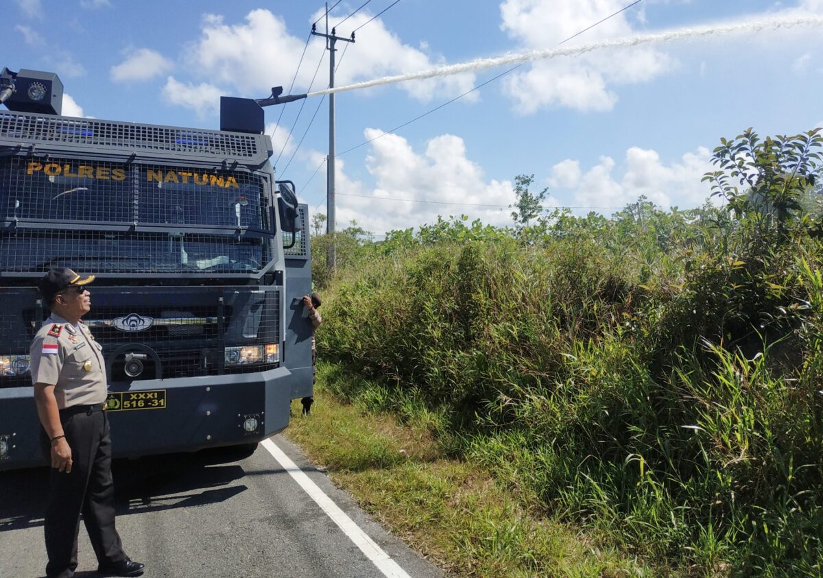 Wakapolres Natuna Tegaskan Pasal Tindak Pidana Bagi Pelaku Karhutla