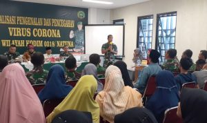 Kodim 0318/Natuna, Gelar Sosialisasi Virus Corona Kepada Mahasiswa STAI