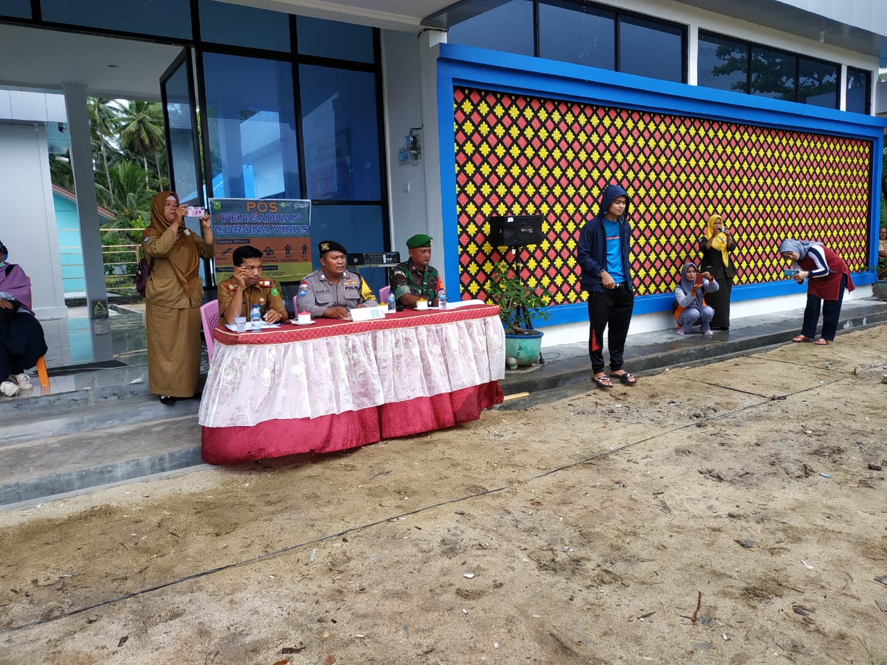 Babinsa Sertu Yudi, Hadiri Undangan Ulang Tahun Puskesmas Ke-13 Desa Tanjung Babinsa Sertu Yudi, Hadiri Undangan Ulang Tahun Puskesmas Ke-13 Desa Tanjung