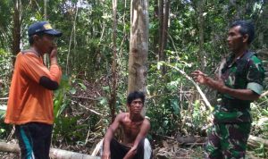 Babinsa Cemaga Selatan, Himbau Warga Binaannya Tidak Buka Lahan