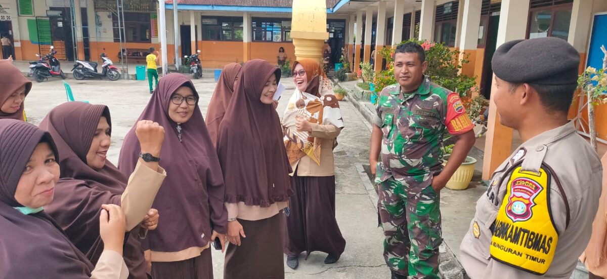 Soal Pelajar yang di Duga Keracunan Makanan, Serda Erwin Pantau SDN 002 Ranai