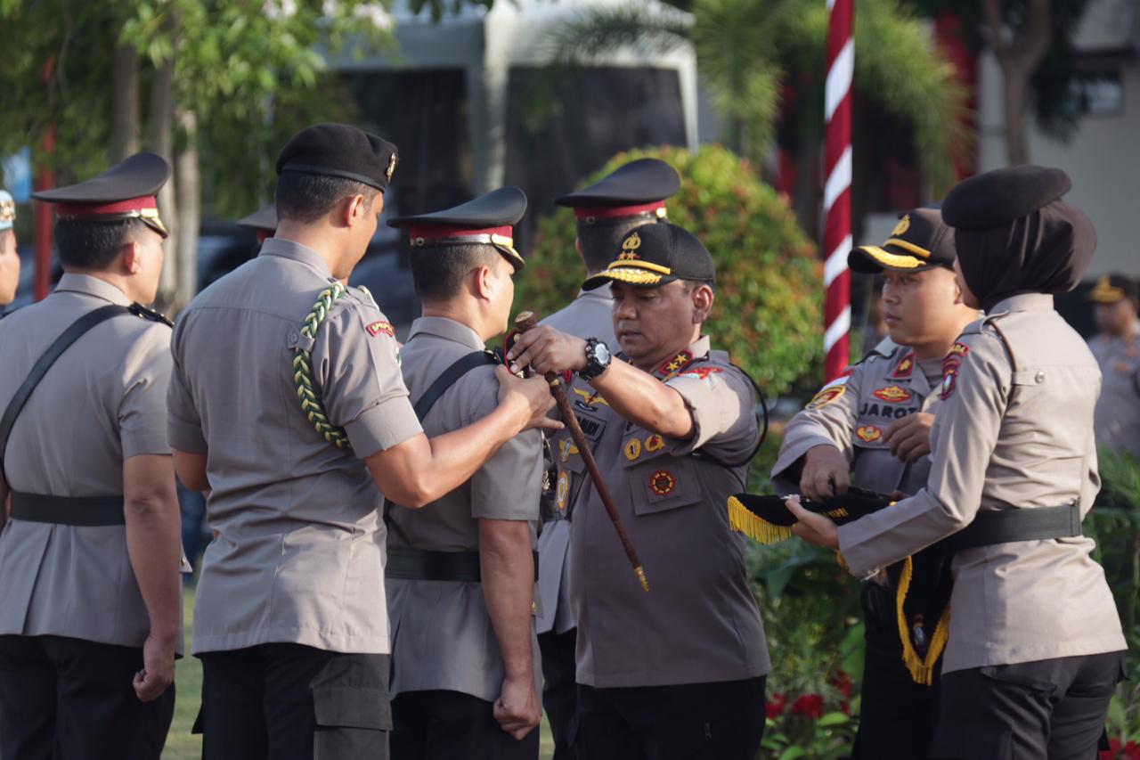 Polda Kepri Gelar Upacara Penyerahan Jabatan Irwasda, Pejabat Utama dan Kapolresta/Jajaran Polda Kepri