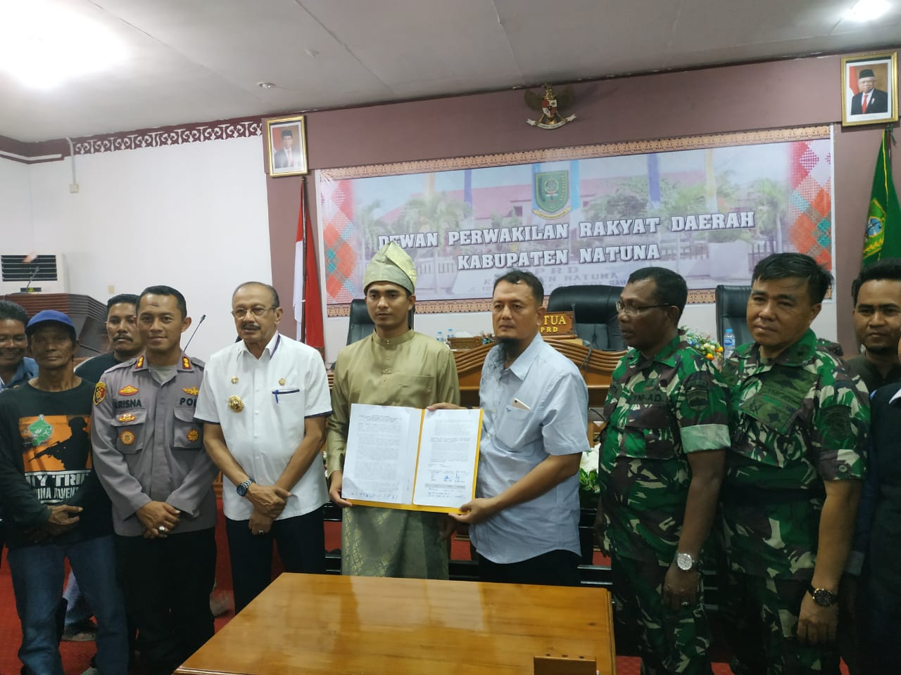 DPRD dan Pemda Natuna, Dukung Masyarakat Nelayan Tolak Kapal Cantrang