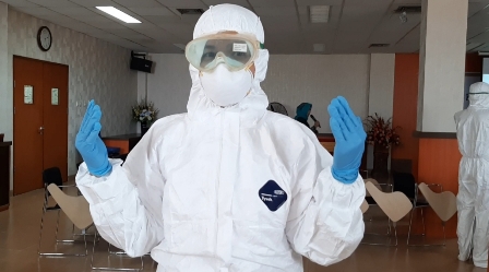 Jangan Khawatir, Jarak Penyebaran Virus Maksimal 6 Meter Jangan Khawatir, Jarak Penyebaran Virus Maksimal 6 Meter