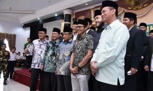 Genius Umar Hadiri Pelantikan dan Pengukuhan Pengurus Wilayah Nahdlatul Ulama Sumbar
