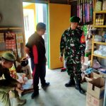 Sertu Saroji Bersama Satgas Covid-19, Pantau Ketersediaan Sembako di Kecamatan Subi
