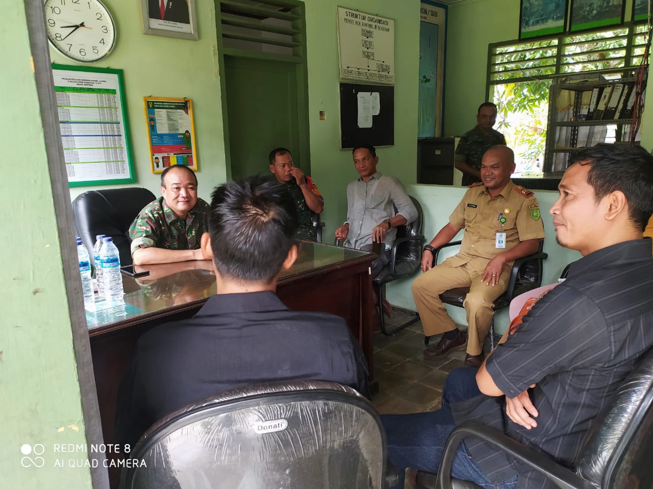 Sambut Kunjungan Tim PKK, Koramil 06/Serasan Siap Amankan Pilkada 2020