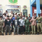 Melawan Covid-19, Koramil 06/Serasan Bersama Pihak Terkait Lakukan Patroli