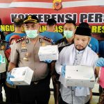 Polres Cianjur Polda Jabar Ungkap Kasus Pencurian Masker di RSUD Pagelaran