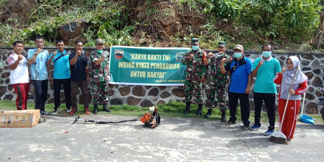 Plh. Danramil 06/Serasan, Apresiasi Masyarakat Desa Air Nusa