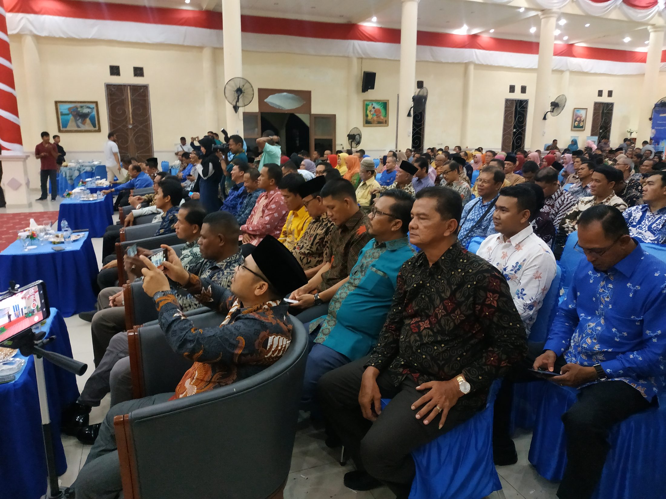 Pembukaan Musrenbang Tingkat Kabupaten Natuna 2021, di Hadiri Sejumlah Anggota DPRD Natuna
