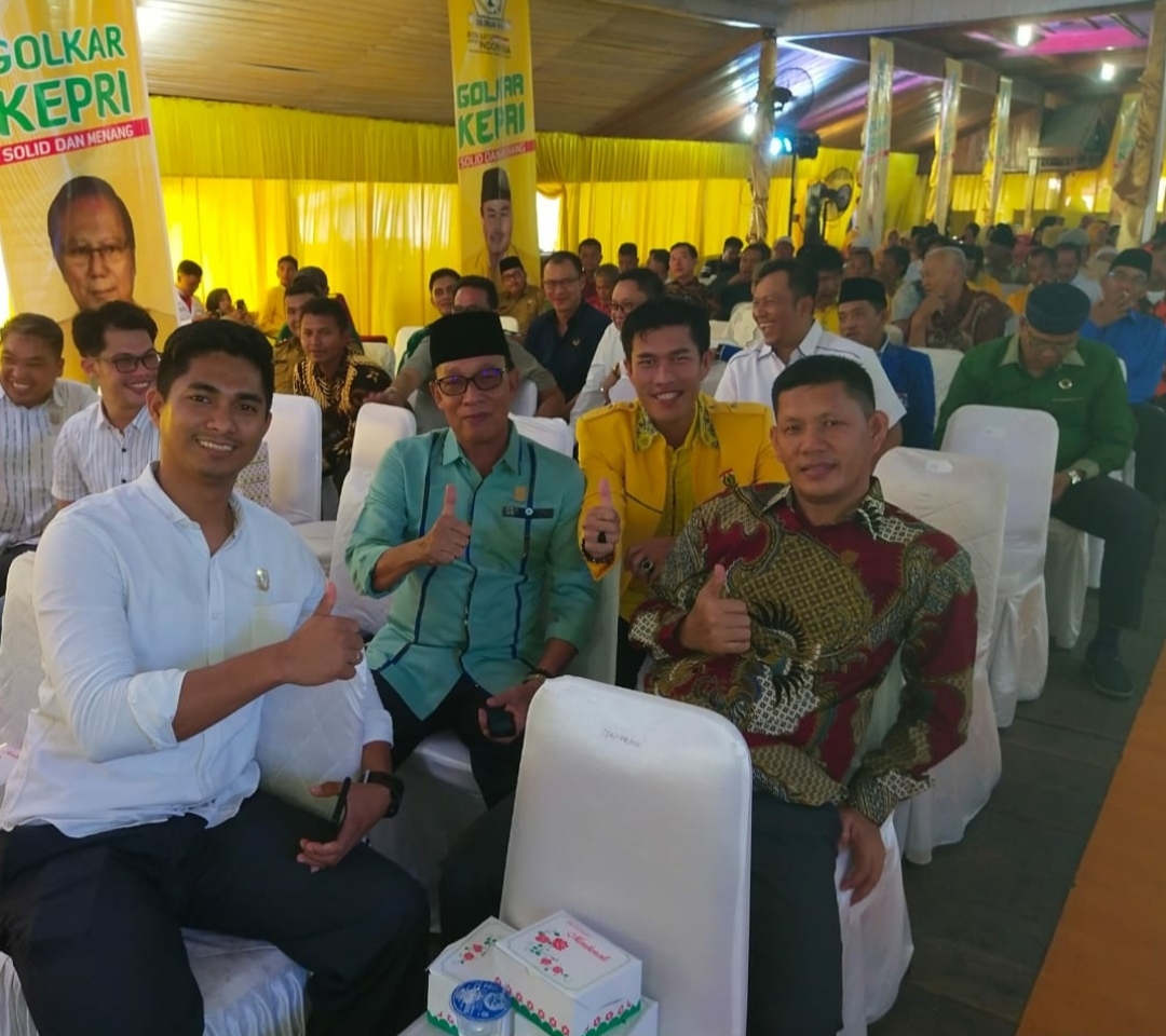 Ketua dan Sejumlah Anggota DPRD Natuna, Hadiri Musda Partai Golkar Kepri