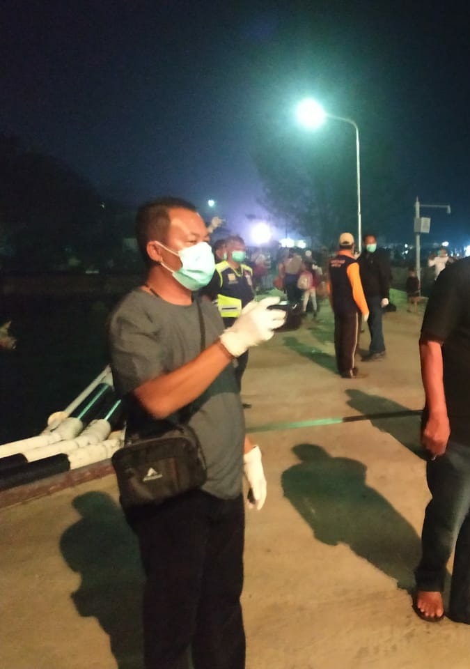 Anggota Komisi III DPRD Natuna, Turut Pantau Penanganan Pencegahan Covid-19 di Pelabuhan