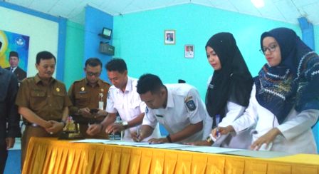 Penandatanganan Kontrak PTK Non ASN 2020