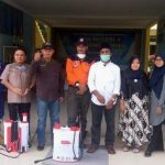 Kadisdik bersama SMAN 4 Tanjungpinang Sterilisasi Sekolah