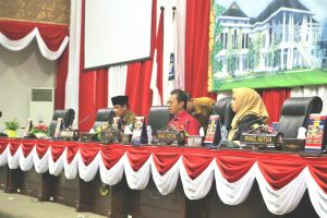 Paripurna Penyampaian Ranperda RZWP3K, Perusda, Dan Penyertaan Modal BMD