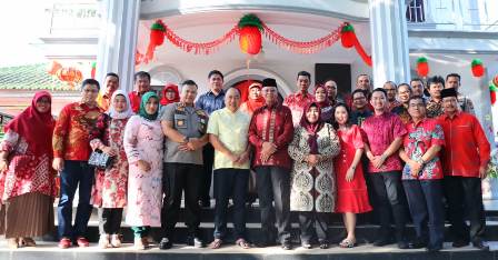 Walikota dan FKPD Lakukan Silaturahmi Imlek ke Tokoh Tionghoa Tanjungpinang