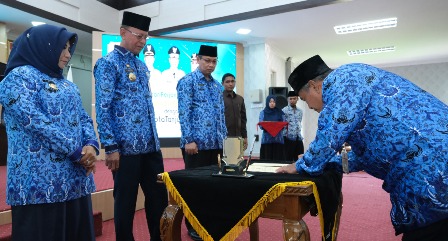 33 OPD Tandatangani Perjanjian Kinerja dengan Walikota