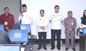 Syahrul Berikan Semangat dan Motivasi kepada Peserta Ujian SKD CPNS