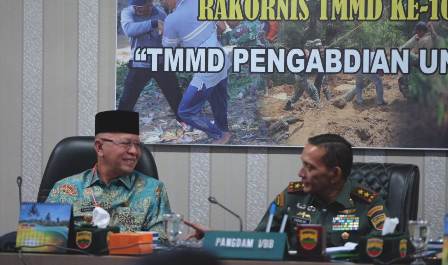 Pemerintah mendukung kegiatan TMMD dilaksanakan di Kota Tanjungpinang.
