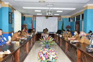 Sekda Natuna Pimpin Rapat Pencegahan dan Penanganan Covid-19