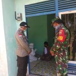 Sertu Parsimin, Dampingi Tim Gugus Tugas Chek Warganya yang ODP