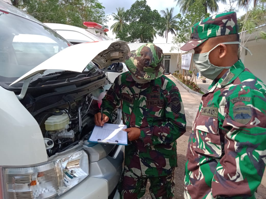Timharpal Tanjungpinang Lakukan Pengecekan 3 Kendaraan Ambulance Dukungan Dari BNPB Pusat Timharpal Tanjungpinang Lakukan Pengecekan 3 Kendaraan Ambulance Dukungan Dari BNPB Pusat