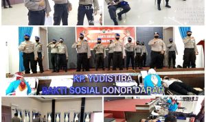 Penuhi Ketersediaan Darah di Tengah Wabah Covid-19, Dit Polair Korpolairud Gelar Baksos