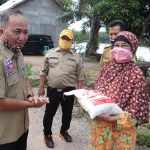Pemkab Muba Turunkan 1 Ton Bantuan Beras ke Kecamatan Lawang Wetan