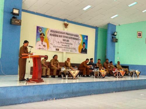 Penandatanganan Kontrak PTK Non ASN 2020
