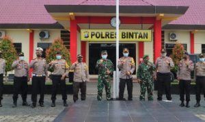 Kunjungan Kerja dan Silaturahmi Danrem 033/WP  Di Polres Bintan