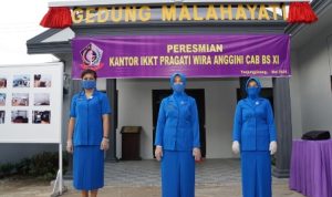 Melalui Vicon, Ketua Korcab IV DJA I Hadiri Peresmian Kantor IKKT Kogabwilhan I