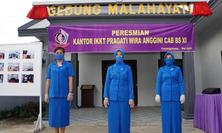 Melalui Vicon, Ketua Korcab IV DJA I Hadiri Peresmian Kantor IKKT Kogabwilhan I Melalui Vicon, Ketua Korcab IV DJA I Hadiri Peresmian Kantor IKKT Kogabwilhan I