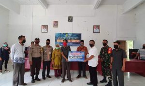 Wabup Natuna Hadiri Penyaluran BLT-DD)Tahun 2020, Desa Sungai Ulu, Kecamatan Bunguran Timur Wabup Natuna Hadiri Penyaluran BLT-DD)Tahun 2020, Desa Sungai Ulu, Kecamatan Bunguran Timur