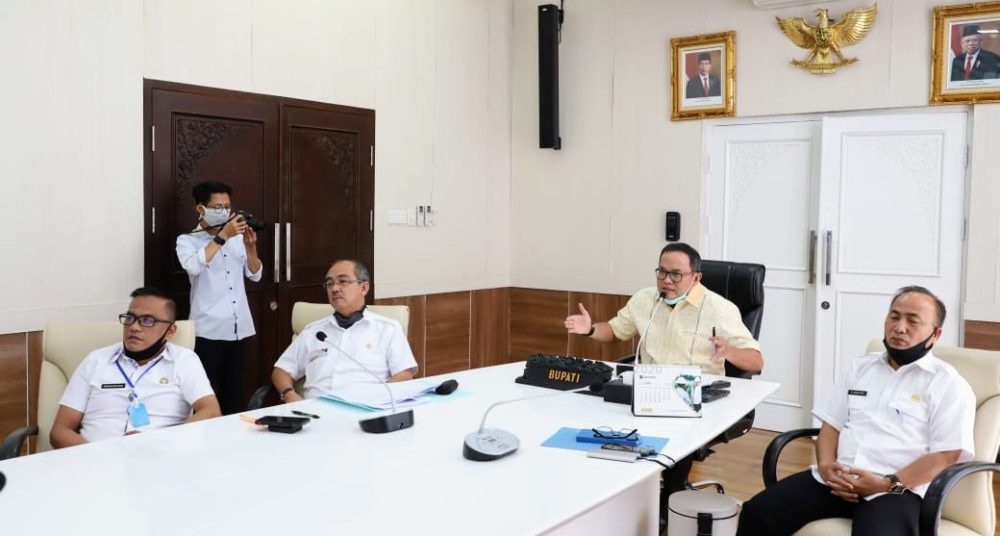 Kelola Anggaran Covid-19, Bupati Muba Dodi Reza Minta Bimbingan dan Supervisi Pencegahan Korupsi Dari KPK Kelola Anggaran Covid-19, Bupati Muba Dodi Reza Minta Bimbingan dan Supervisi Pencegahan Korupsi Dari KPK