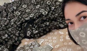 Thia Yufadha : Hasil Penjualan Masker Gambo Muba Disalurkan untuk Warga Terdampak Covid-19