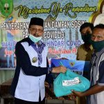 Lagi, Hamid Rizal Serahkan Bantuan Paket Sembako Kepada Warga Terdampak Covid-19