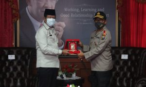 Kapolda Kepri Lakukan Kunjungan Kerja dan Silaturrahmi ke Kantor Gubernur Kepri