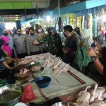 Viral!! Dandim 0318/Natuna Tegur Keras Pengunjung dan Pedagang Pasar yang Tidak Menggunakan Masker