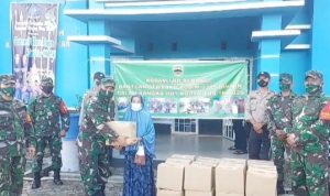Sambut HUT Kodam I/BB ke-70, Kodim 0315/Bintan melalui Koramil 03/Binut Bagikan 550 Paket Sembako Kepada Warga Terdampak Covid-19 Sambut HUT Kodam I/BB ke-70, Kodim 0315/Bintan melalui Koramil 03/Binut Bagikan 550 Paket Sembako Kepada Warga Terdampak Covid-19