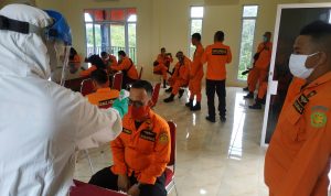 KPP Natuna, Gelar Uji Rapid Tes Covid-19 Bagi Personil